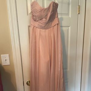 Blush Bridesmaid Dress, Size 6